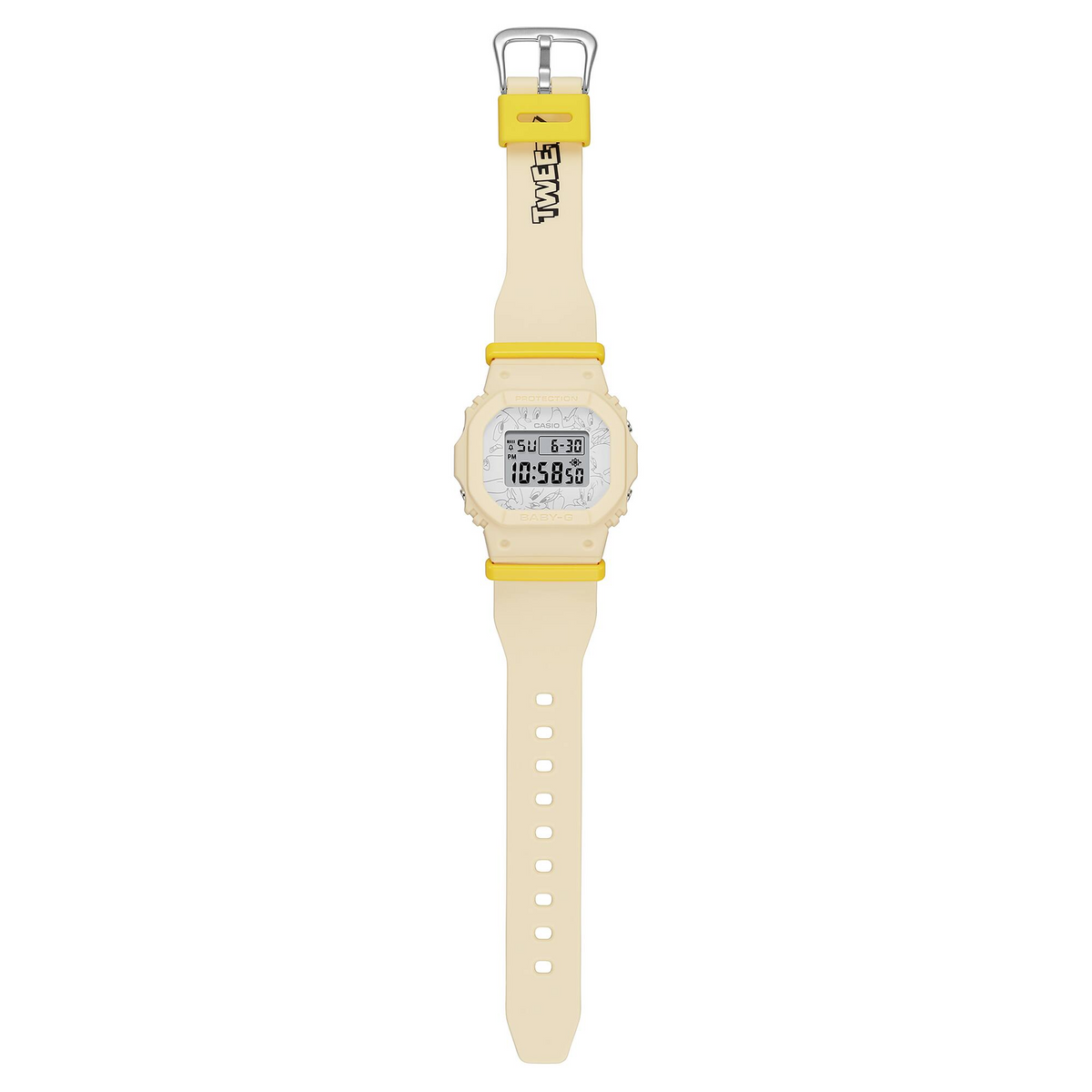 Casio Baby-G BGD-565TW-5DR Digital Women's Watch Yellow