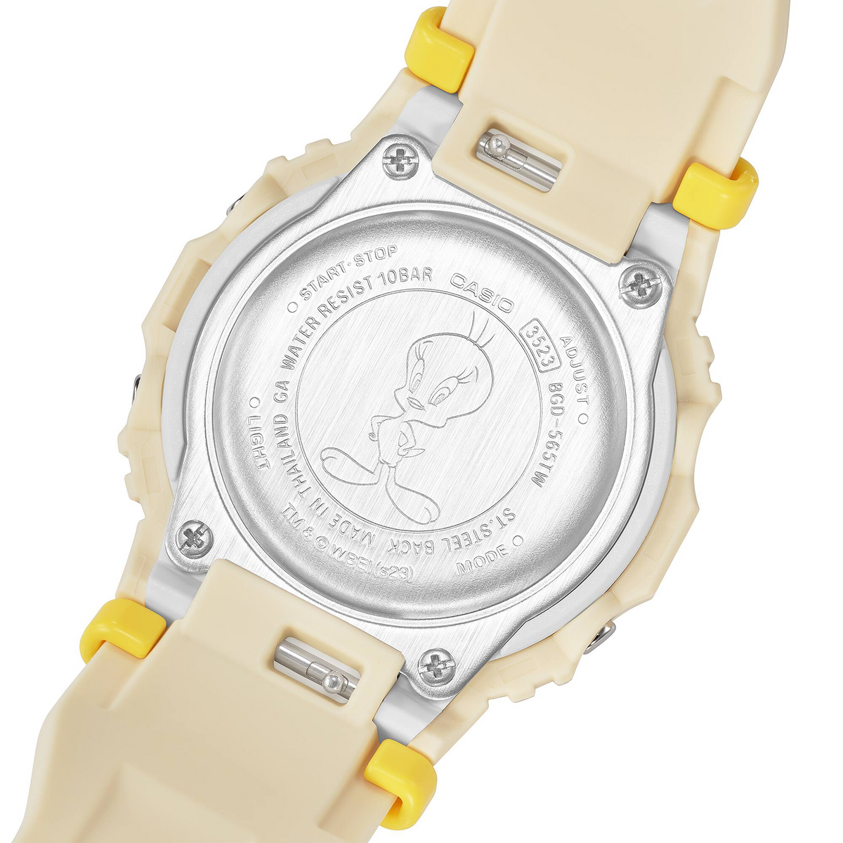 Casio Baby-G BGD-565TW-5DR Digital Women's Watch Yellow
