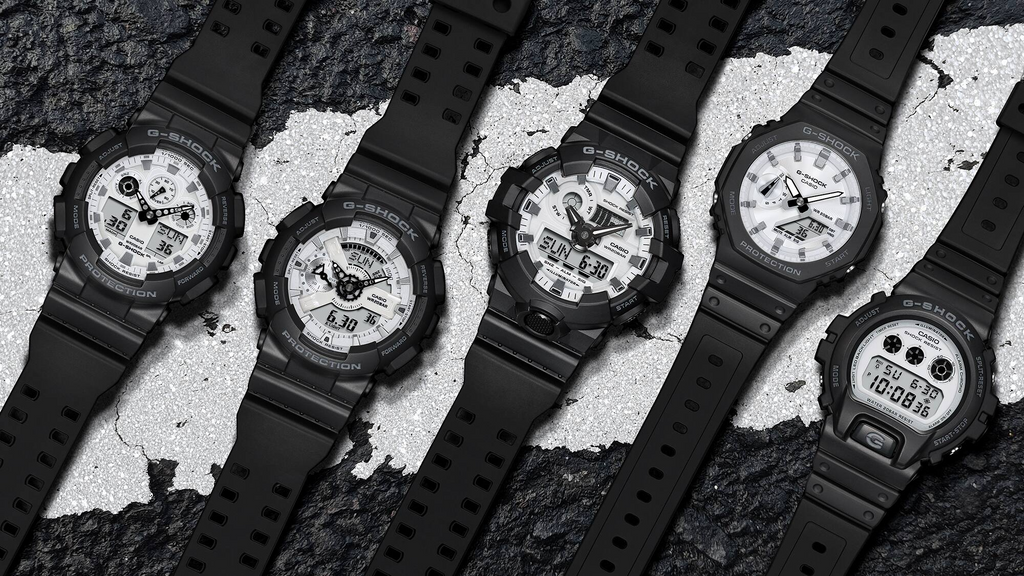 G-Shock Analog-Digital Men's Watch GA-100WD-1ADR