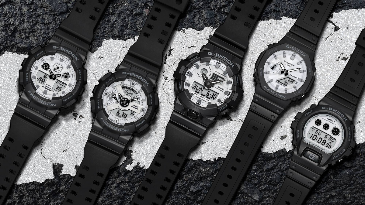 G-Shock Analog-Digital Men's Watch GA-100WD-1ADR