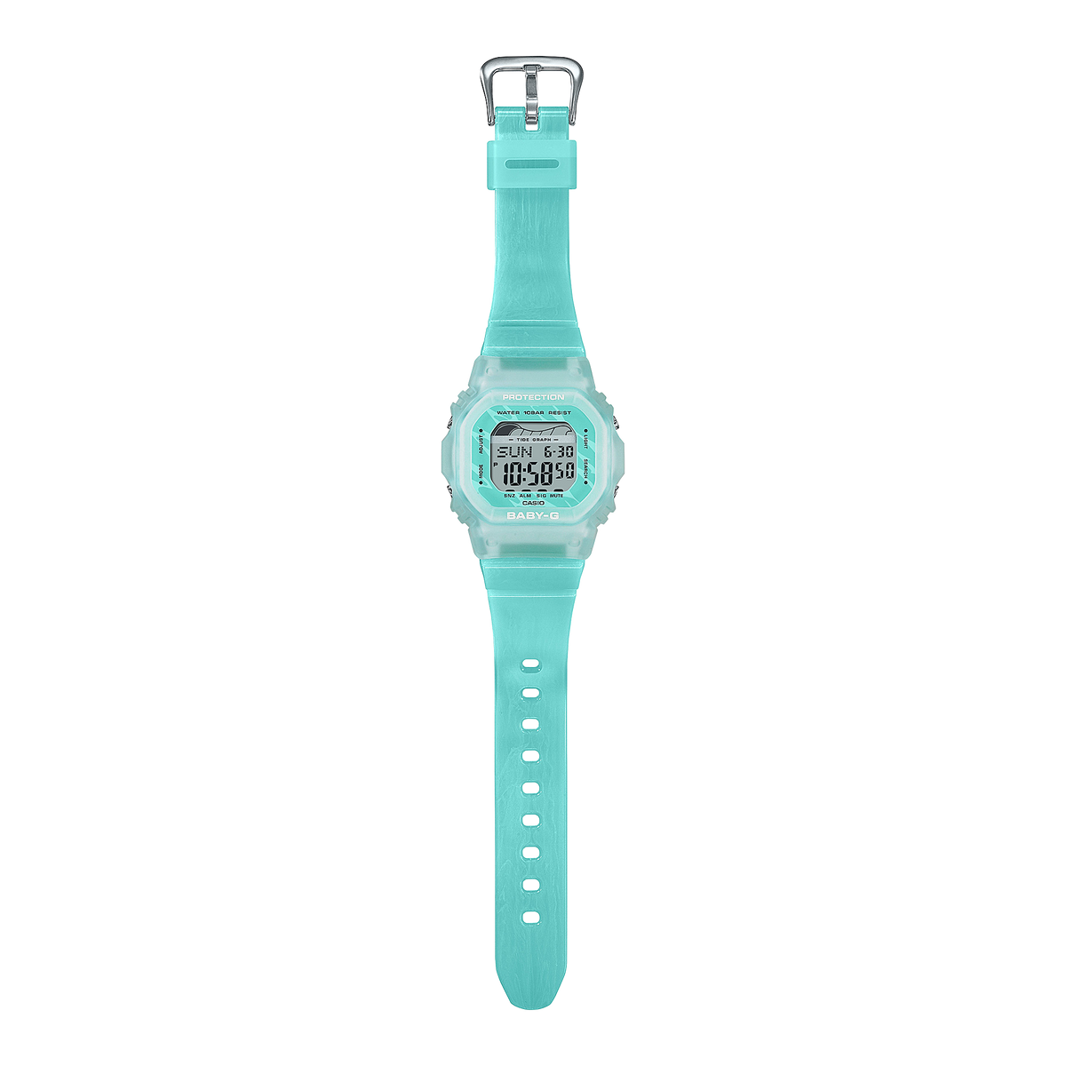 Casio Baby-G BLX-565S-2DR Digital Ladies Watch, Green