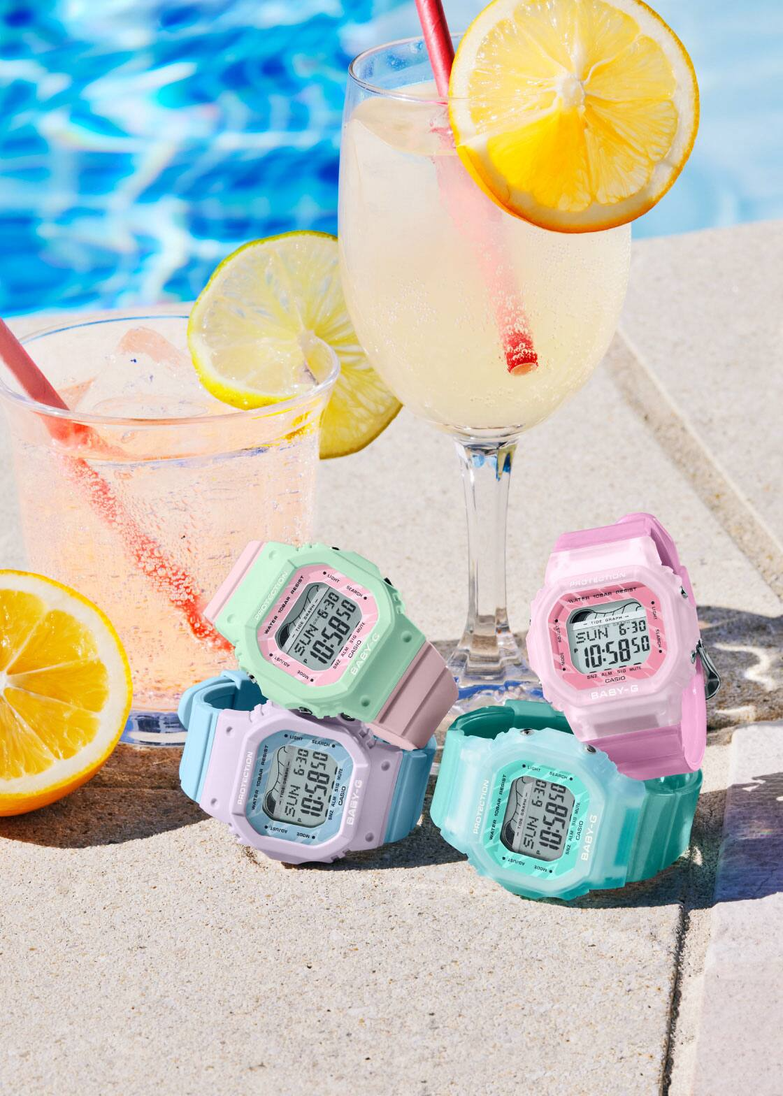 Casio Baby-G BLX-565-2DR Digital Ladies Watch, Blue