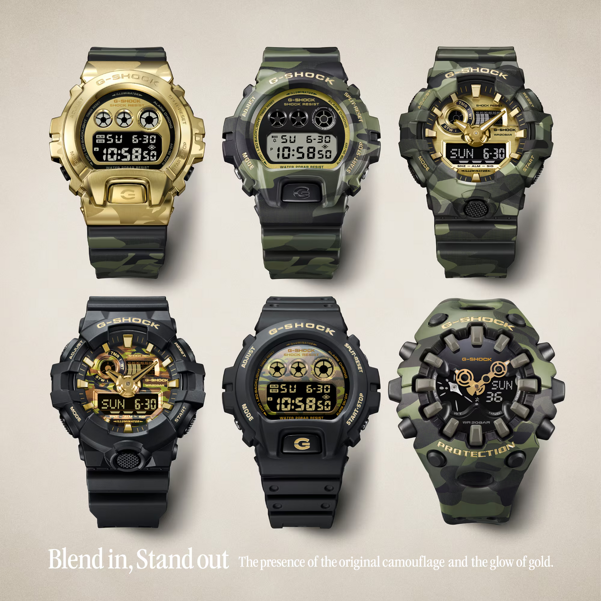 G-Shock Bold Camo Series Men's Watch DW-6900CMG-3DR