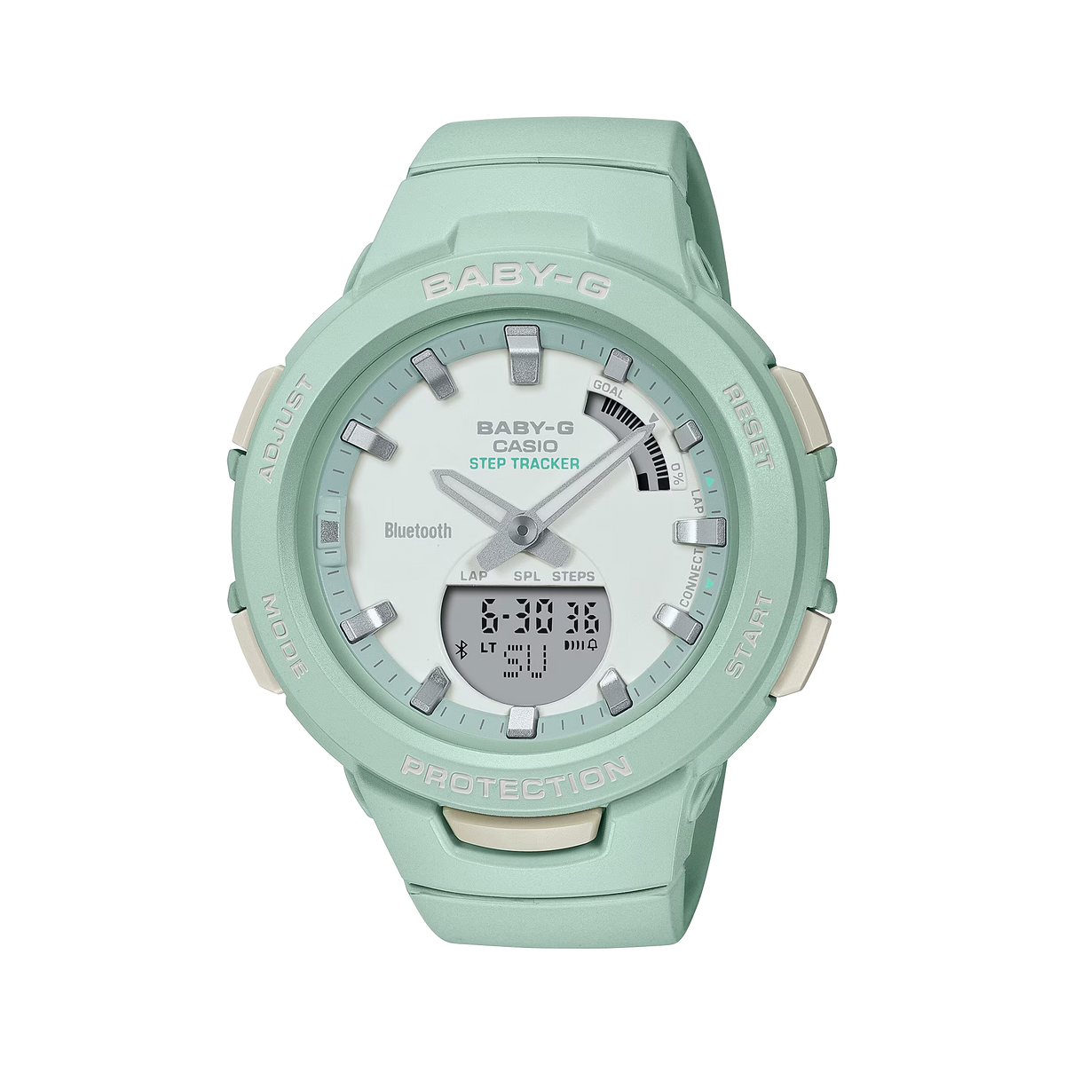 Casio BSA-B100CS-3ADR Baby-G Women's Watch