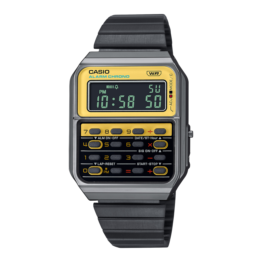 Casio Vintage Unisex Databank Calculator Watch CA-500WEGG-9BDF