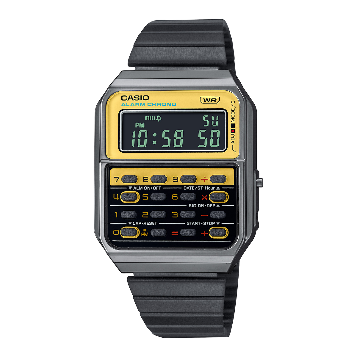 Casio Vintage Unisex Databank Calculator Watch CA-500WEGG-9BDF
