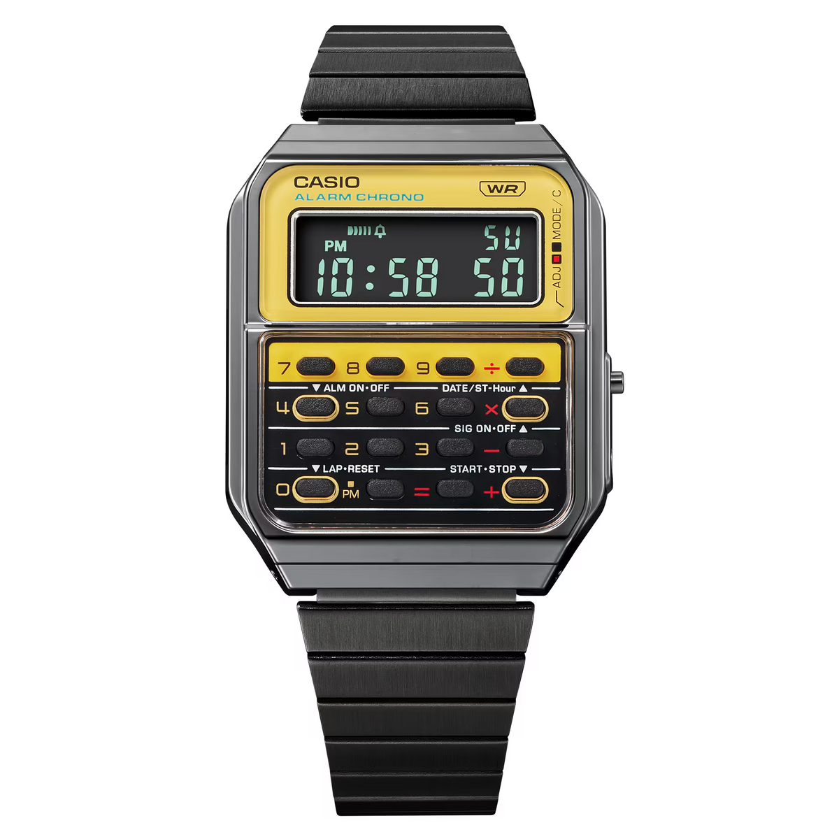 Casio Vintage Unisex Databank Calculator Watch CA-500WEGG-9BDF