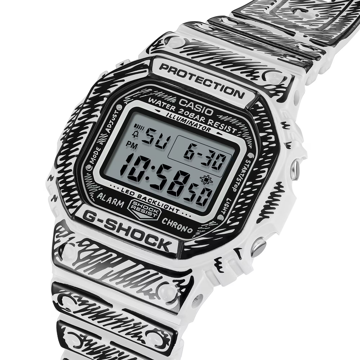 G-Shock Joshua Vides Collaboration Models Men Digital Watch DW-5600JV-7DR