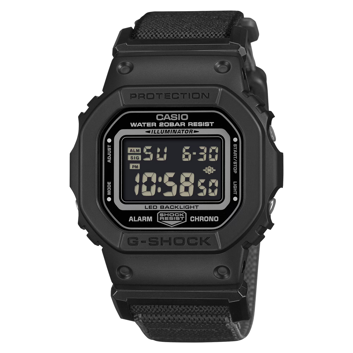 G-Shock Men Magnetic Cloth Digital Watch DW-5600MNC-1DR