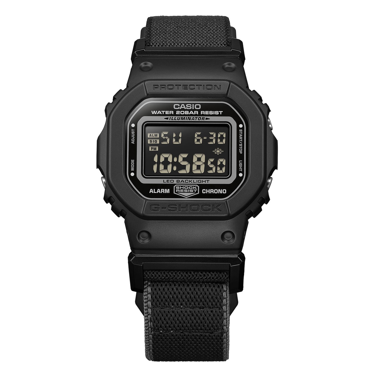 G-Shock Men Magnetic Cloth Digital Watch DW-5600MNC-1DR