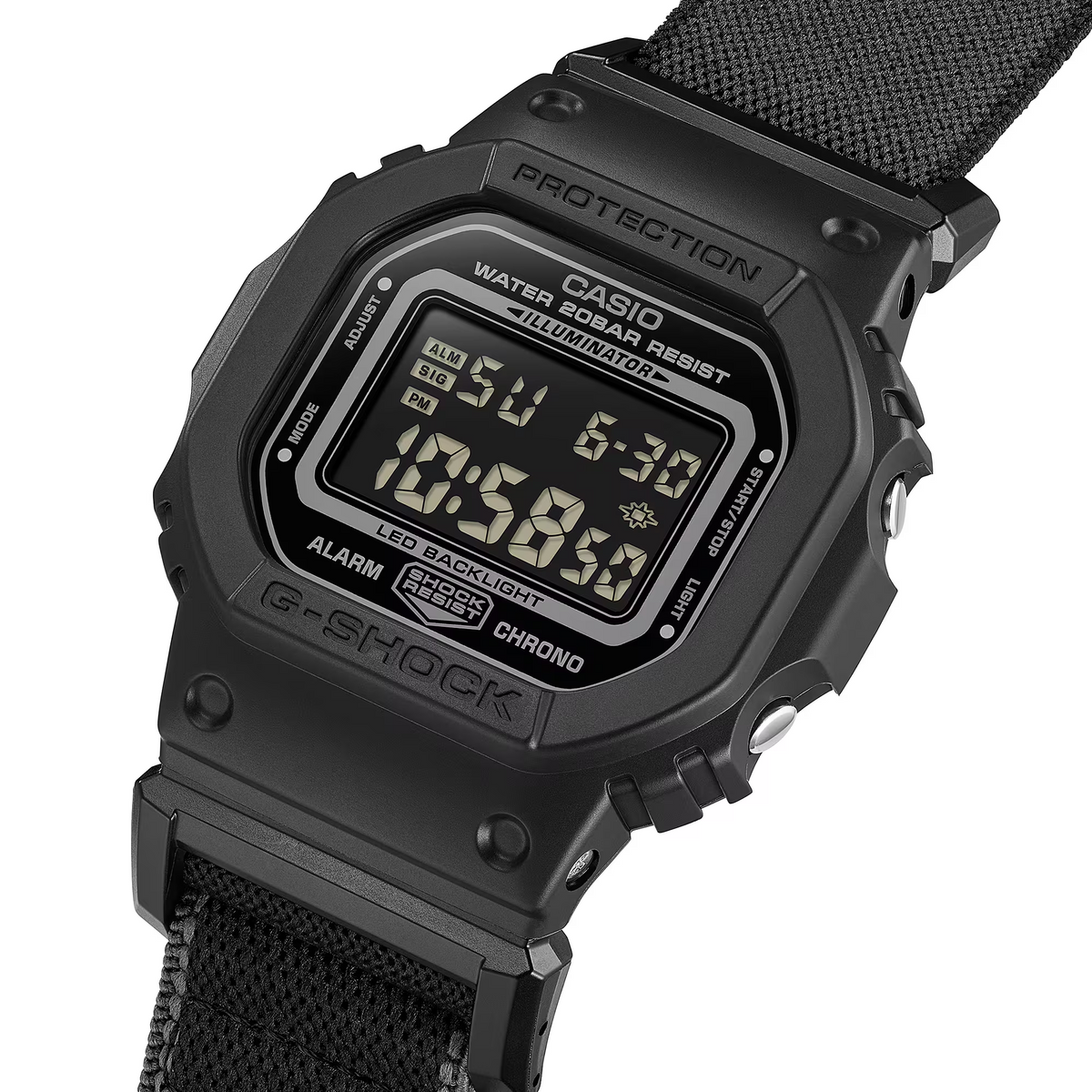 G-Shock Men Magnetic Cloth Digital Watch DW-5600MNC-1DR