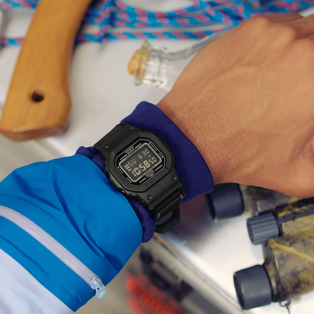 G-Shock Men Magnetic Cloth Digital Watch DW-5600MNC-1DR