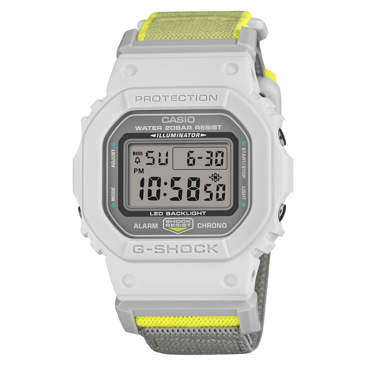 G-Shock Men Magnetic Cloth Digital Watch DW-5600MNC-7A8DR