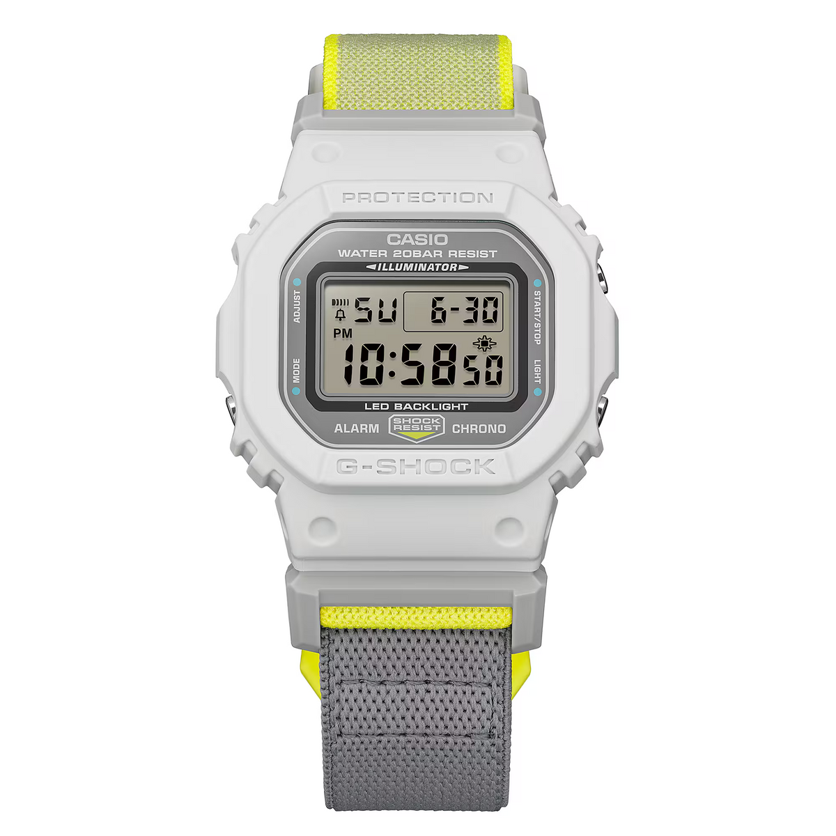 G-Shock Men Magnetic Cloth Digital Watch DW-5600MNC-7A8DR