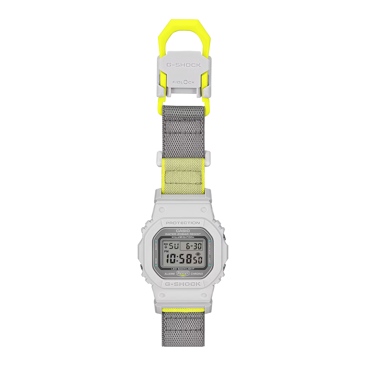 G-Shock Men Magnetic Cloth Digital Watch DW-5600MNC-7A8DR