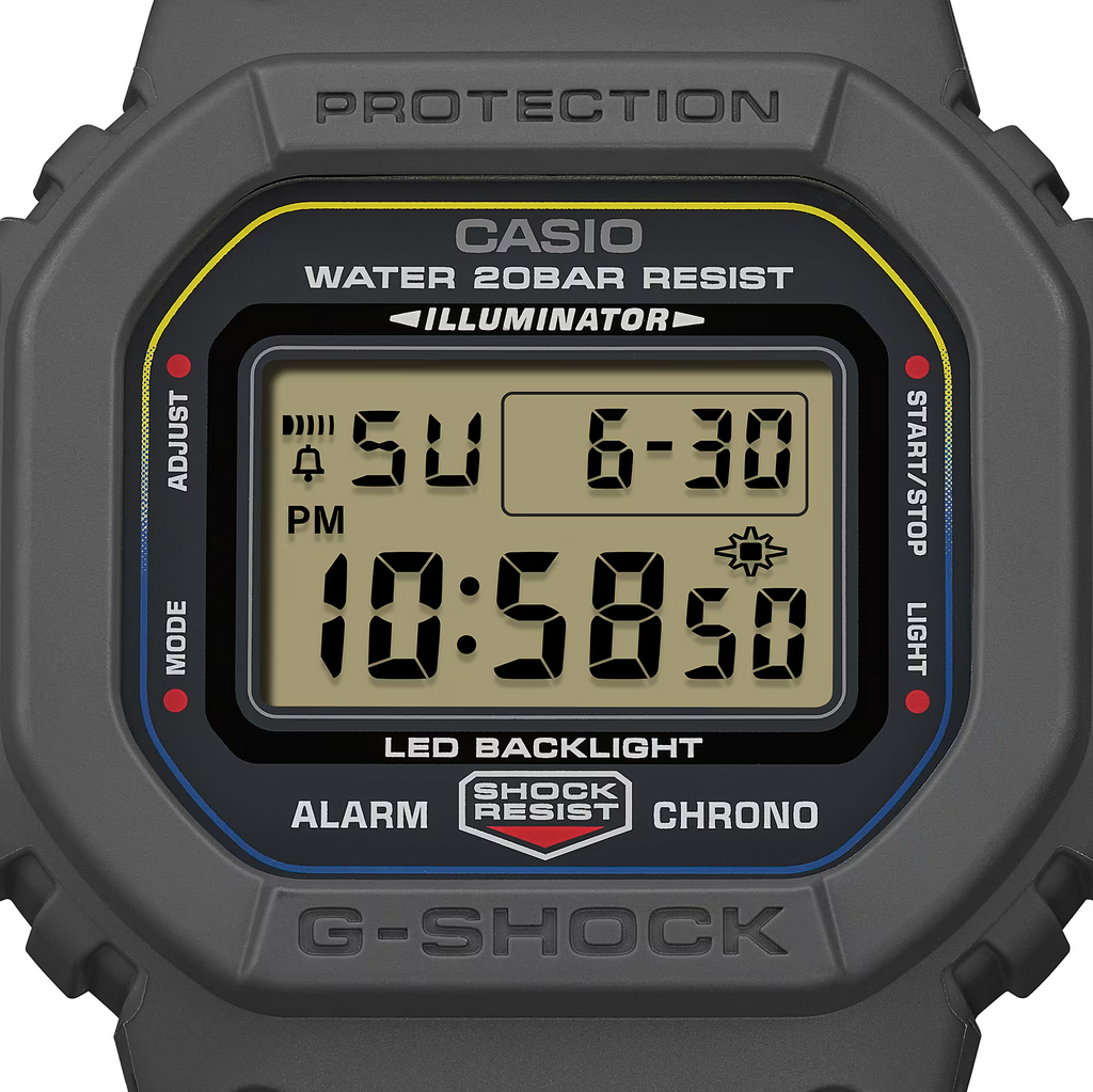 G-Shock Men Magnetic Cloth Digital Watch DW-5600MNC-8A2DR