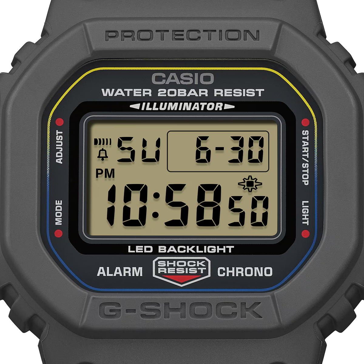 G-Shock Men Magnetic Cloth Digital Watch DW-5600MNC-8A2DR
