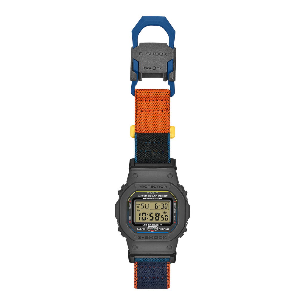 G-Shock Men Magnetic Cloth Digital Watch DW-5600MNC-8A2DR