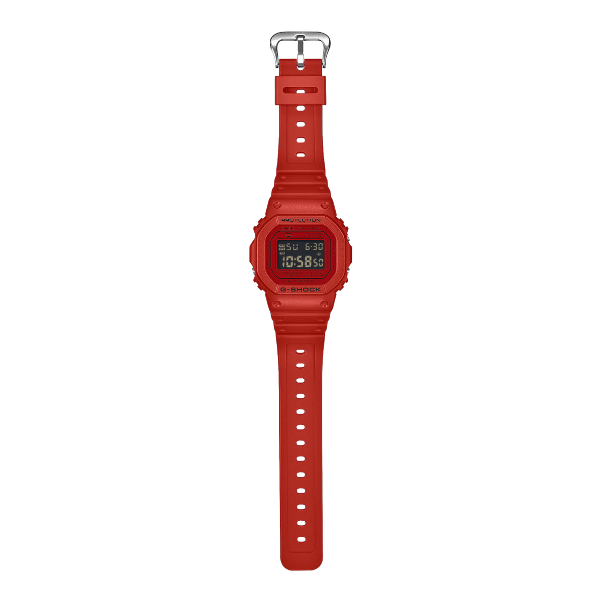 G-Shock Iconic Red Casual Digital Men's Watch DW-5600RRB-4DR