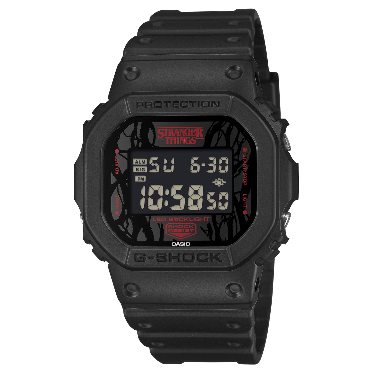 G-Shock Stranger Things Collaboration Model DW-5600STT-1DR