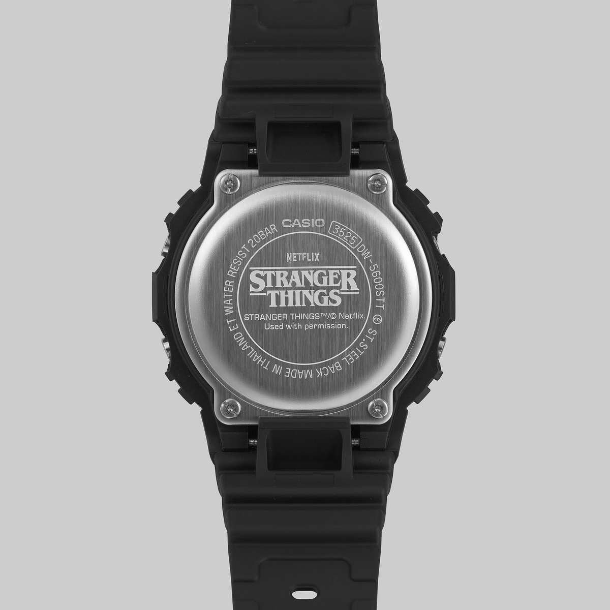 G-Shock Stranger Things Collaboration Model DW-5600STT-1DR