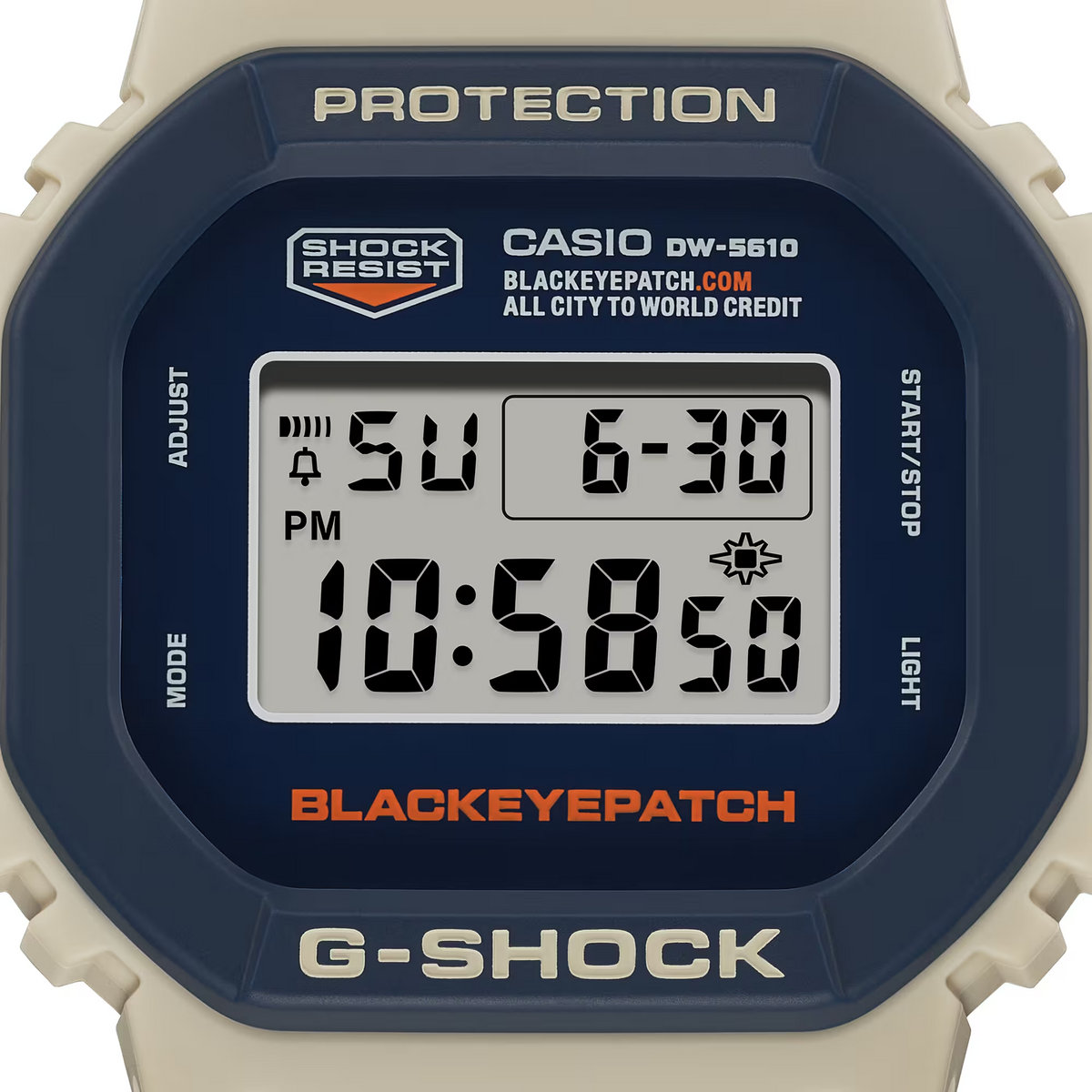 G-Shock The Blackeyepatch Collaboration Model DW-5610BEP-2DR