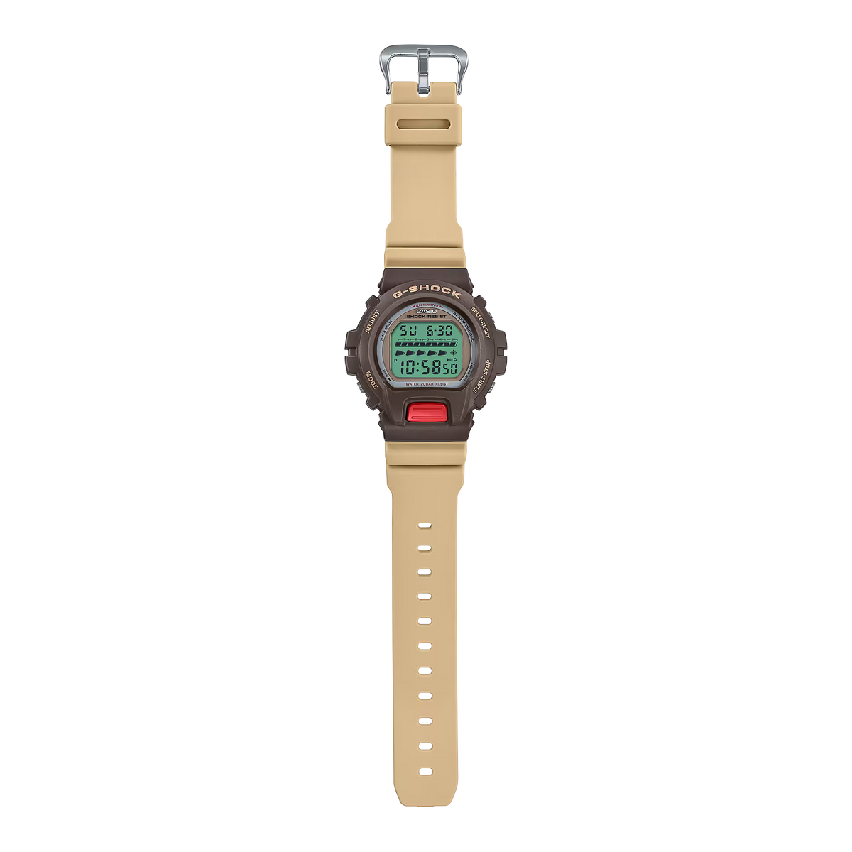 Casio G-Shock DW-6600PC-5DR Digital Men's Watch Brown