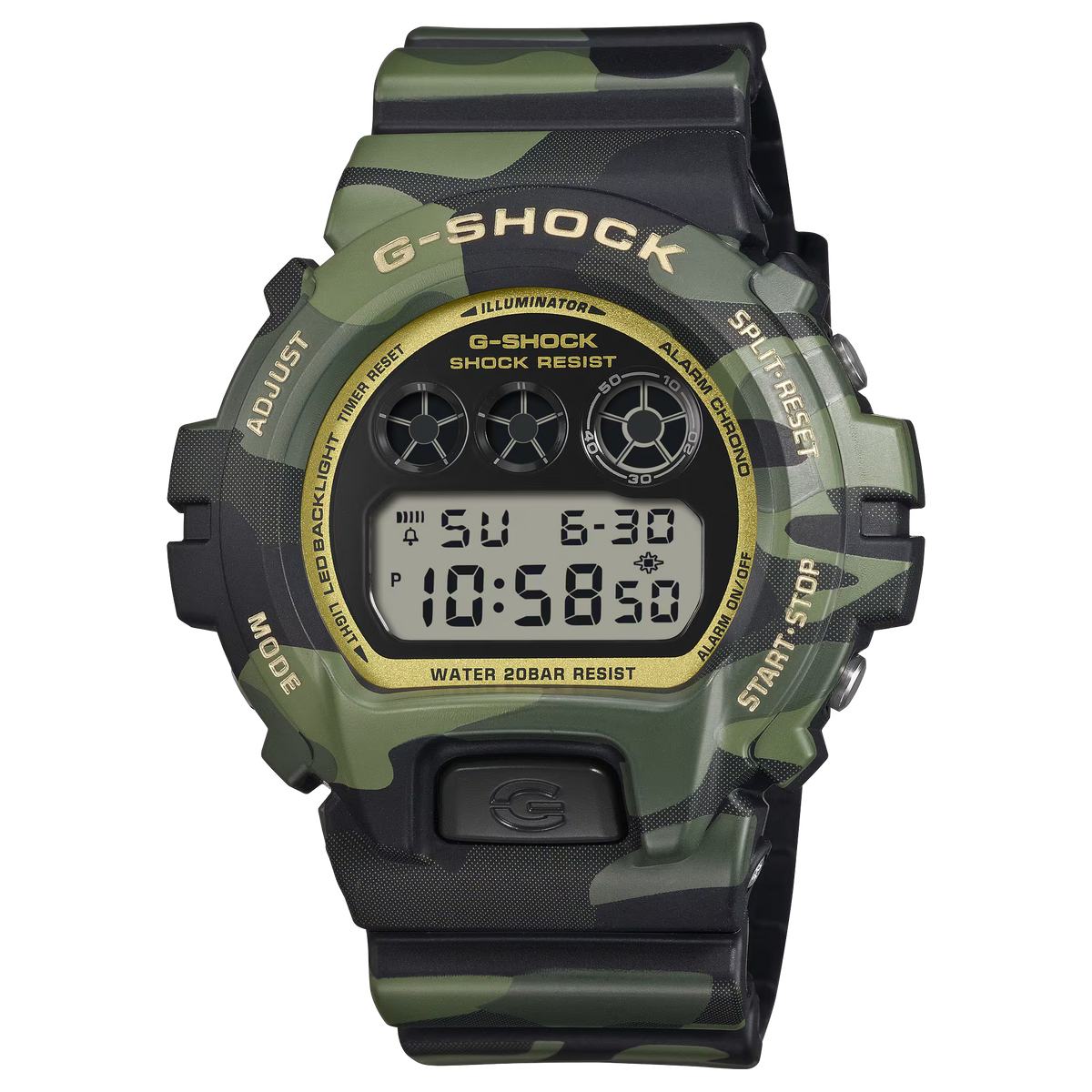 G-Shock Bold Camo Series Men's Watch DW-6900CMG-3DR