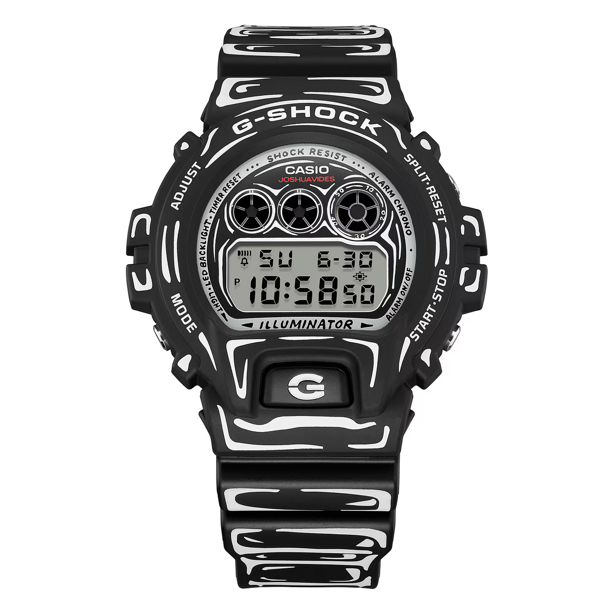 G-Shock Joshua Vides collaboration model Men Digital Watch DW-6900JV-1DR
