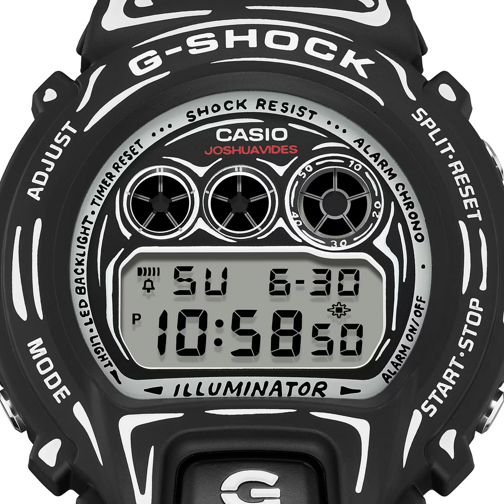 G-Shock Joshua Vides collaboration model Men Digital Watch DW-6900JV-1DR