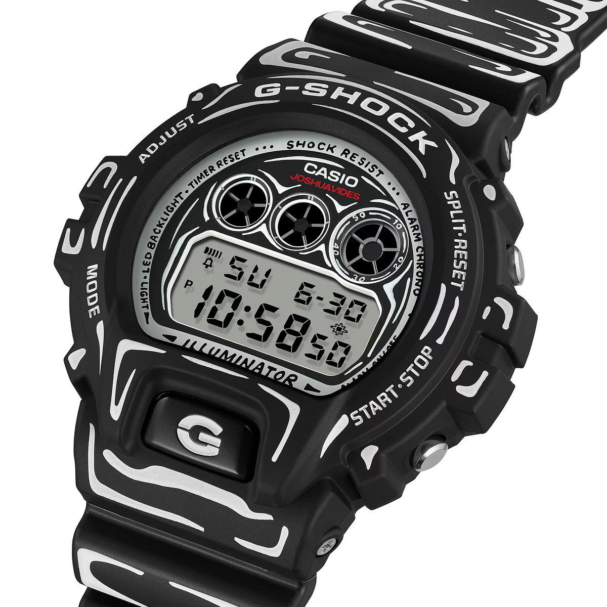 G-Shock Joshua Vides collaboration model Men Digital Watch DW-6900JV-1DR