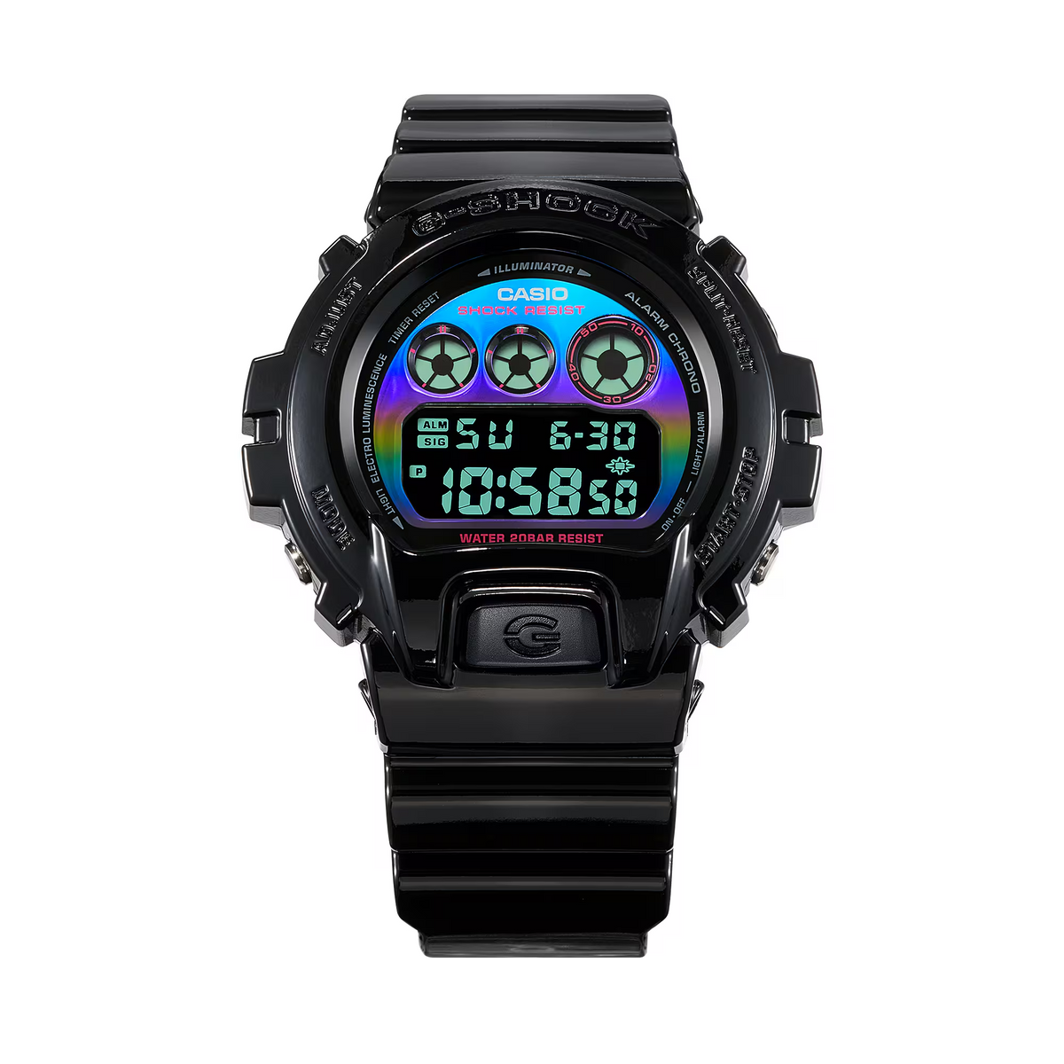 G-Shock Virtual Rainbow RGB Men Casual Watch DW-6900RGB-1DR