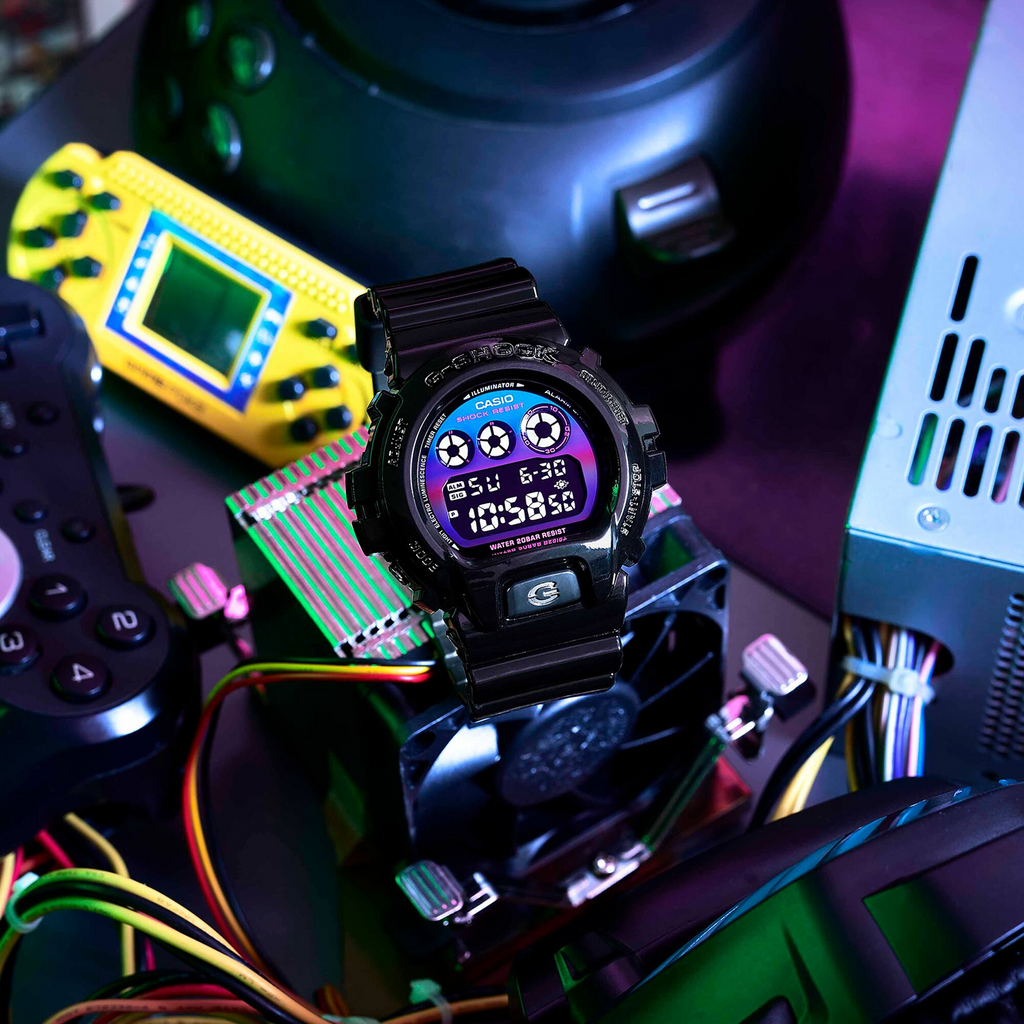 G-Shock Virtual Rainbow RGB Men Casual Watch DW-6900RGB-1DR