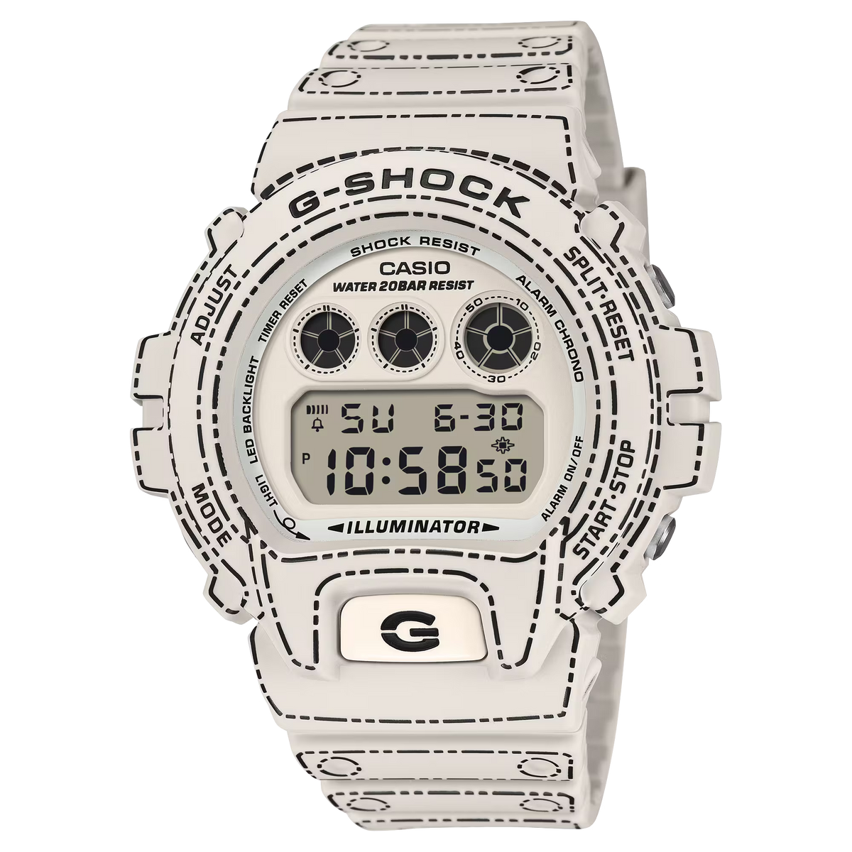 G-Shock Casual Digital Men Origami inspired Watch DW-6900RGM-5DR