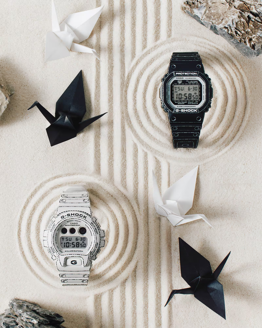 G-Shock Casual Digital Men Origami inspired Watch DW-6900RGM-5DR