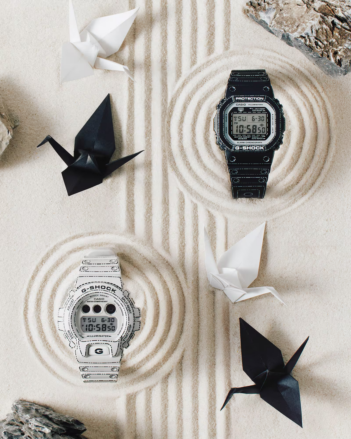 G-Shock Casual Digital Men Origami inspired Watch DW-6900RGM-5DR