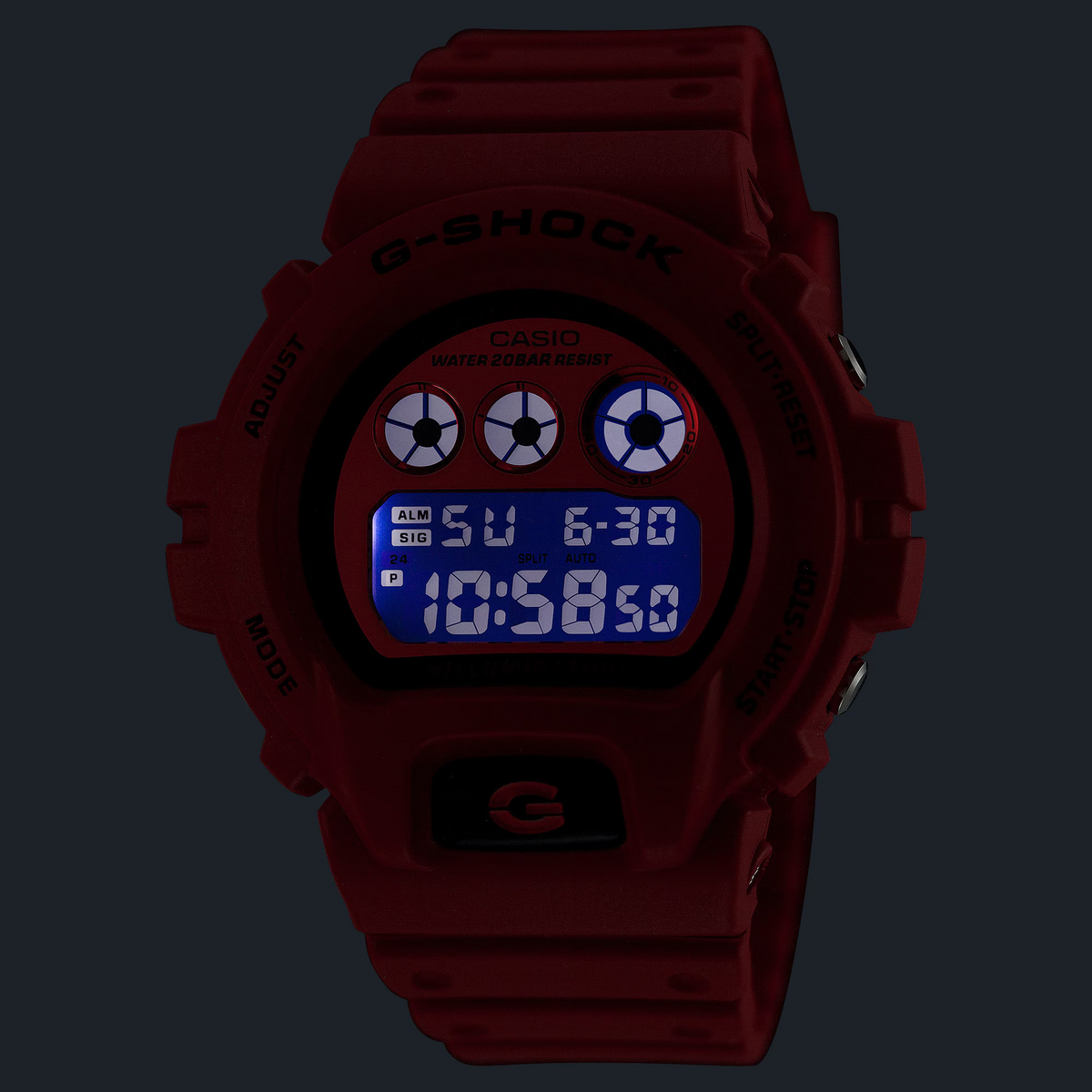 G-Shock Casual Digital Men's Watch DW-6900RRB-4DR