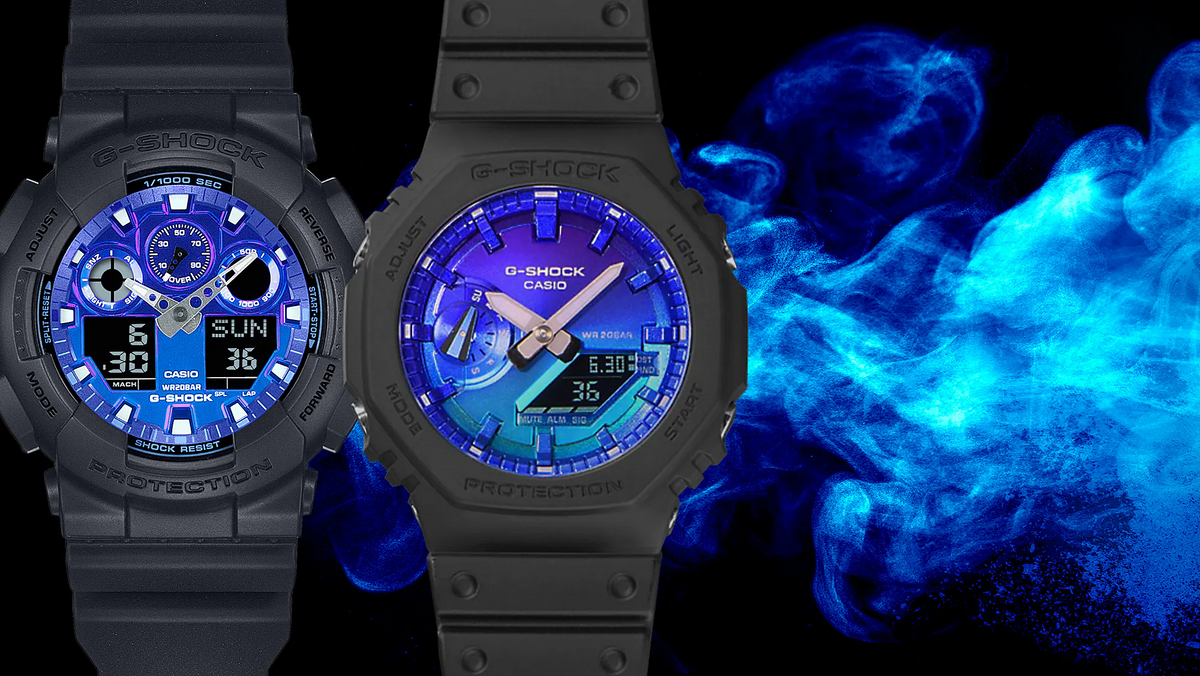 G-Shock Analog-Digital Men's Watch GA-2100FL-1ADR