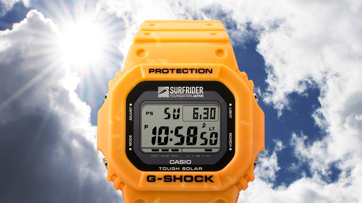 G-Shock Surfrider Foundation Japan Collaboration Model Men's Watch G-5600SFJ-9DR