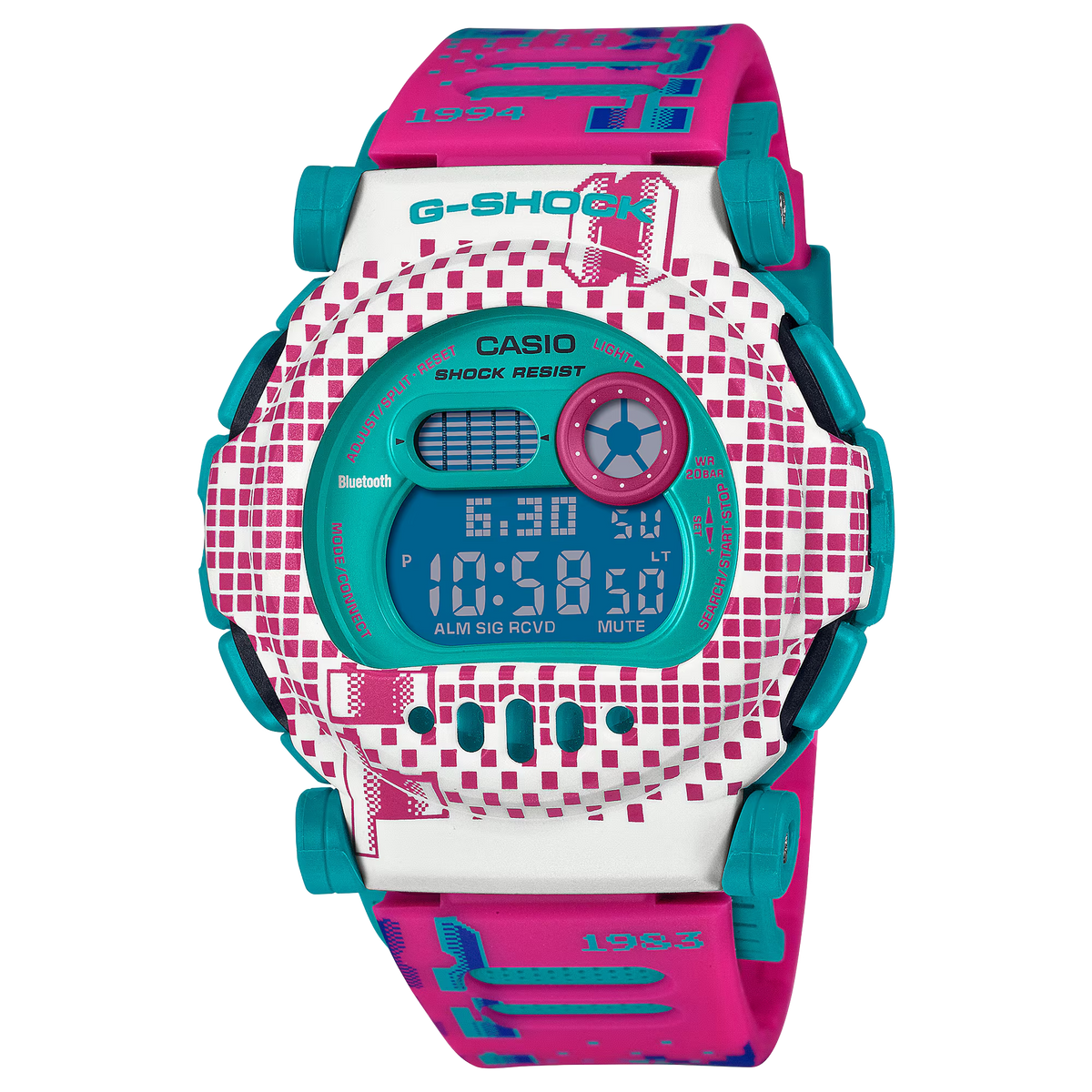 Casio G-Shock G-B001RG-4DR Digital Men's Watch Pink