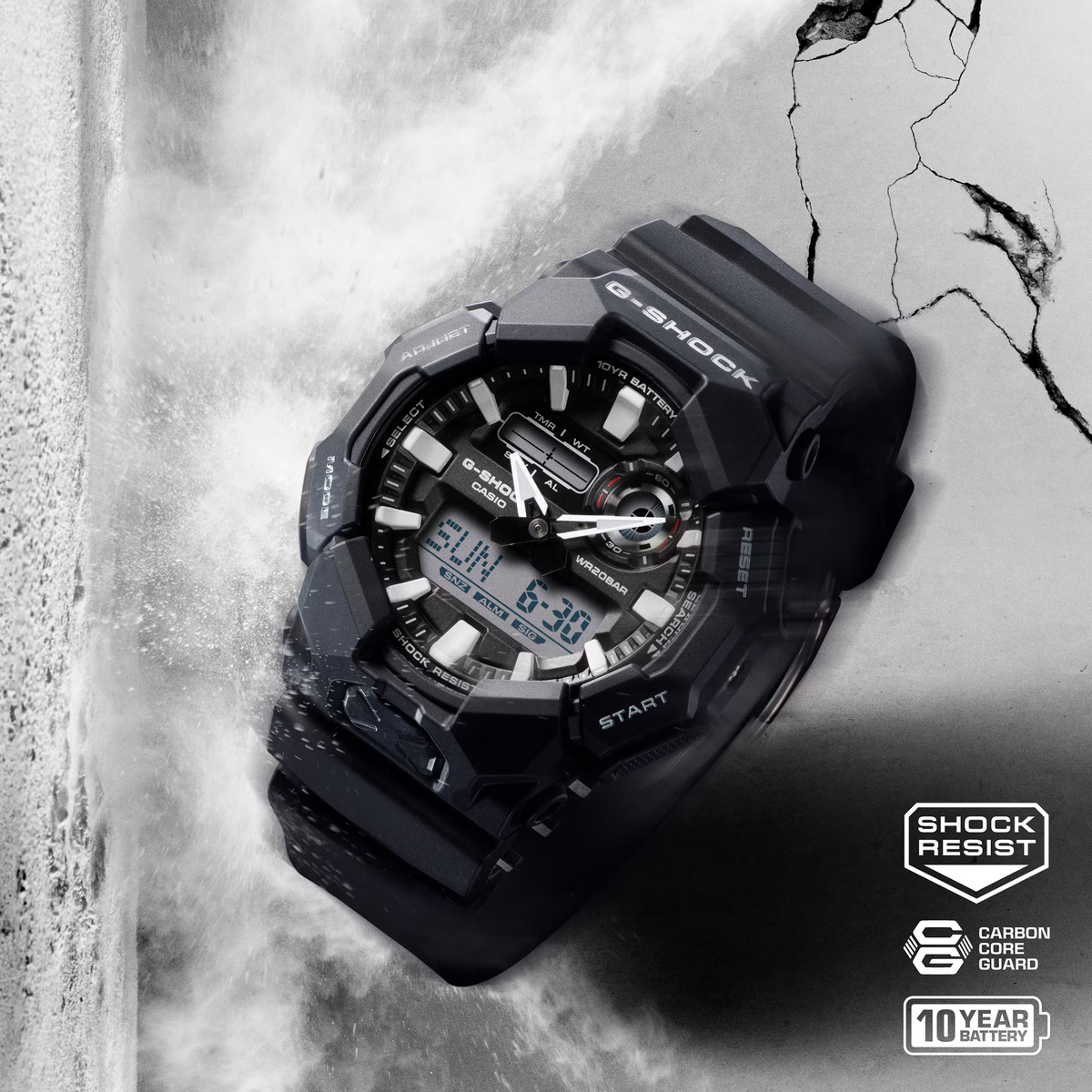 G-Shock Analog-Digital Men's Watch GA-010-1ADR