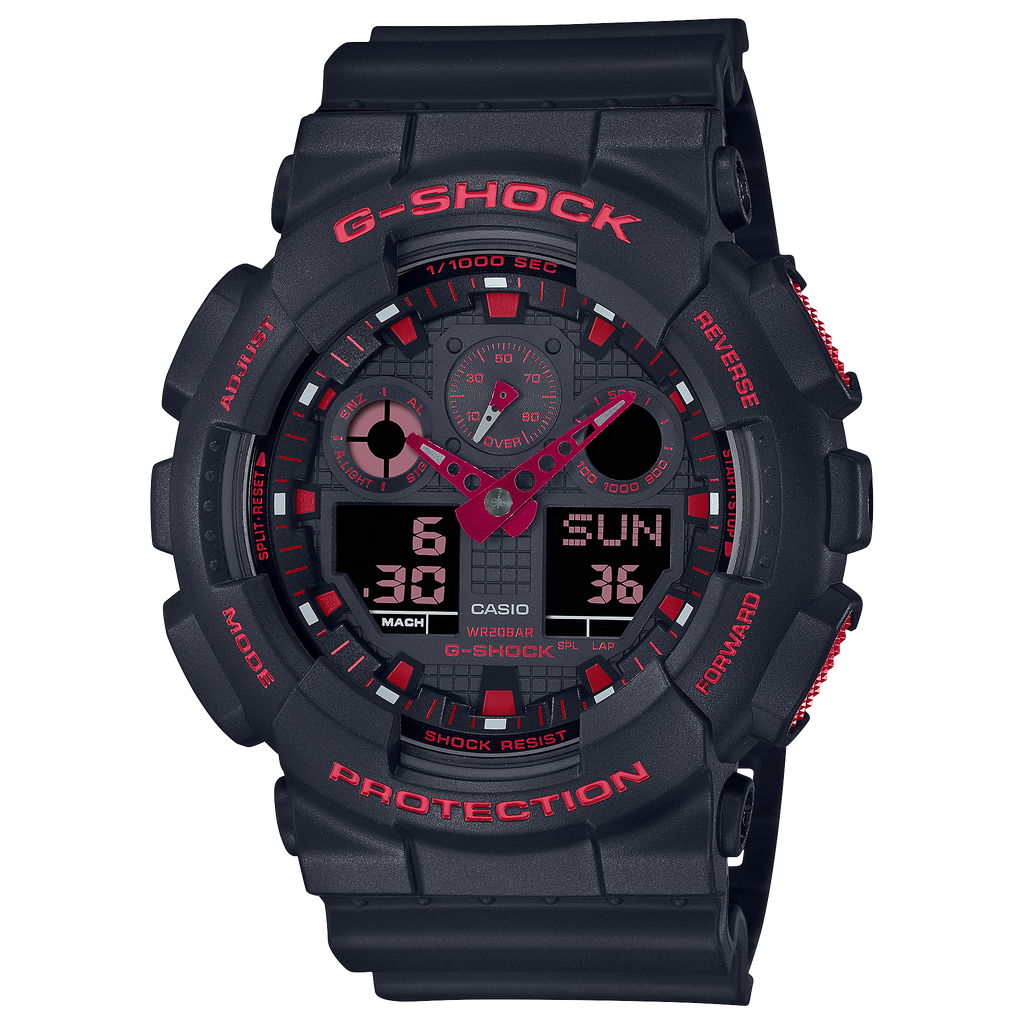 Casio G-Shock GA-100BNR-1ADR Analog-Digital Men's Watch