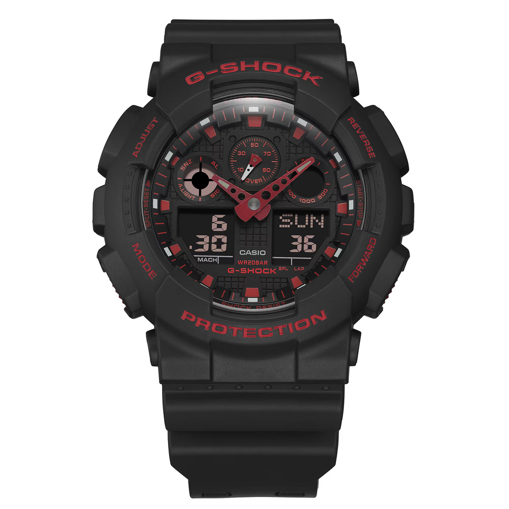 Casio G-Shock GA-100BNR-1ADR Analog-Digital Men's Watch