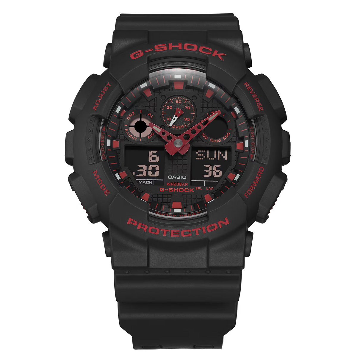Casio G-Shock GA-100BNR-1ADR Analog-Digital Men's Watch