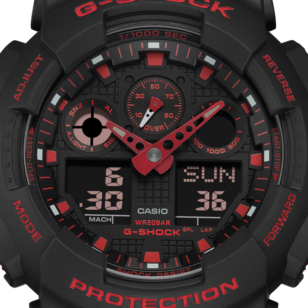 Casio G-Shock GA-100BNR-1ADR Analog-Digital Men's Watch