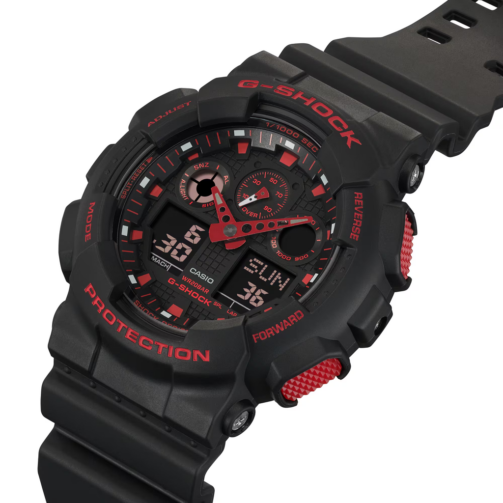 Casio G-Shock GA-100BNR-1ADR Analog-Digital Men's Watch