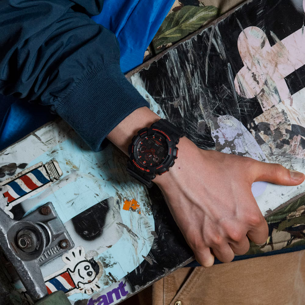 Casio G-Shock GA-100BNR-1ADR Analog-Digital Men's Watch