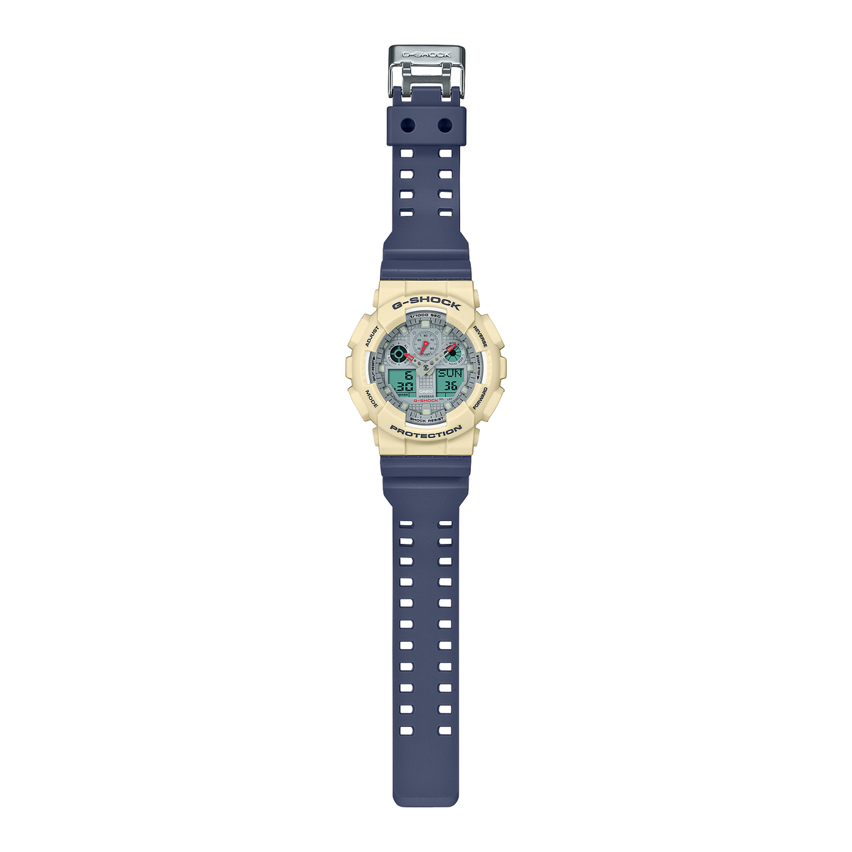 Casio G-Shock GA-100PC-7A2DR Analog-Digital Men's Watch Blue