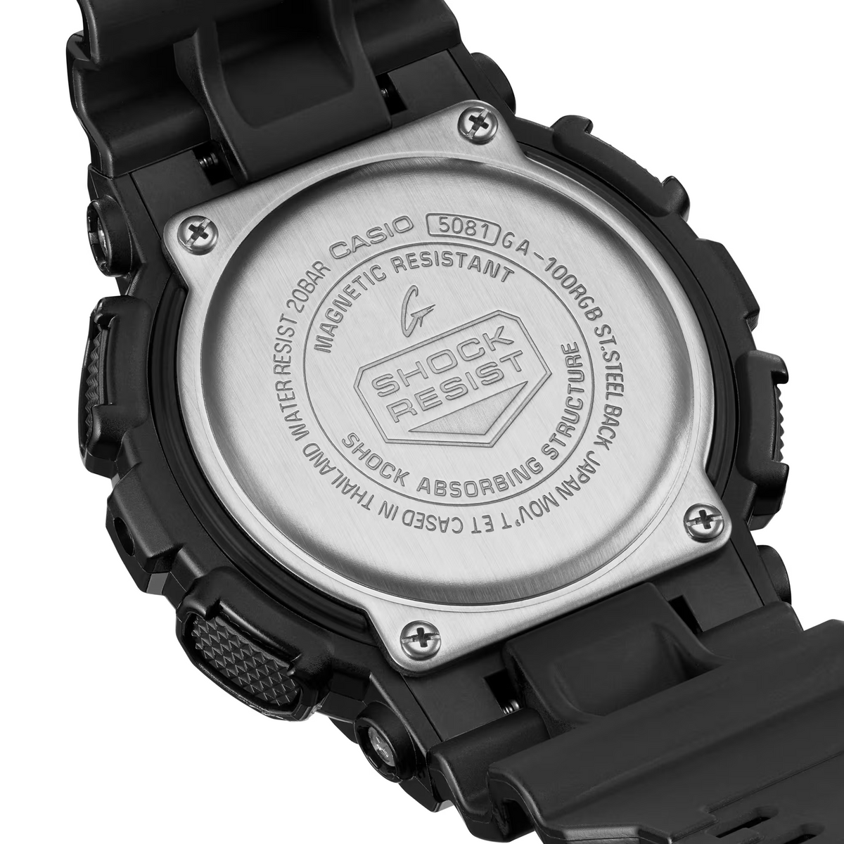 G-Shock Casual Men's Watch GA-100RGB-1ADR