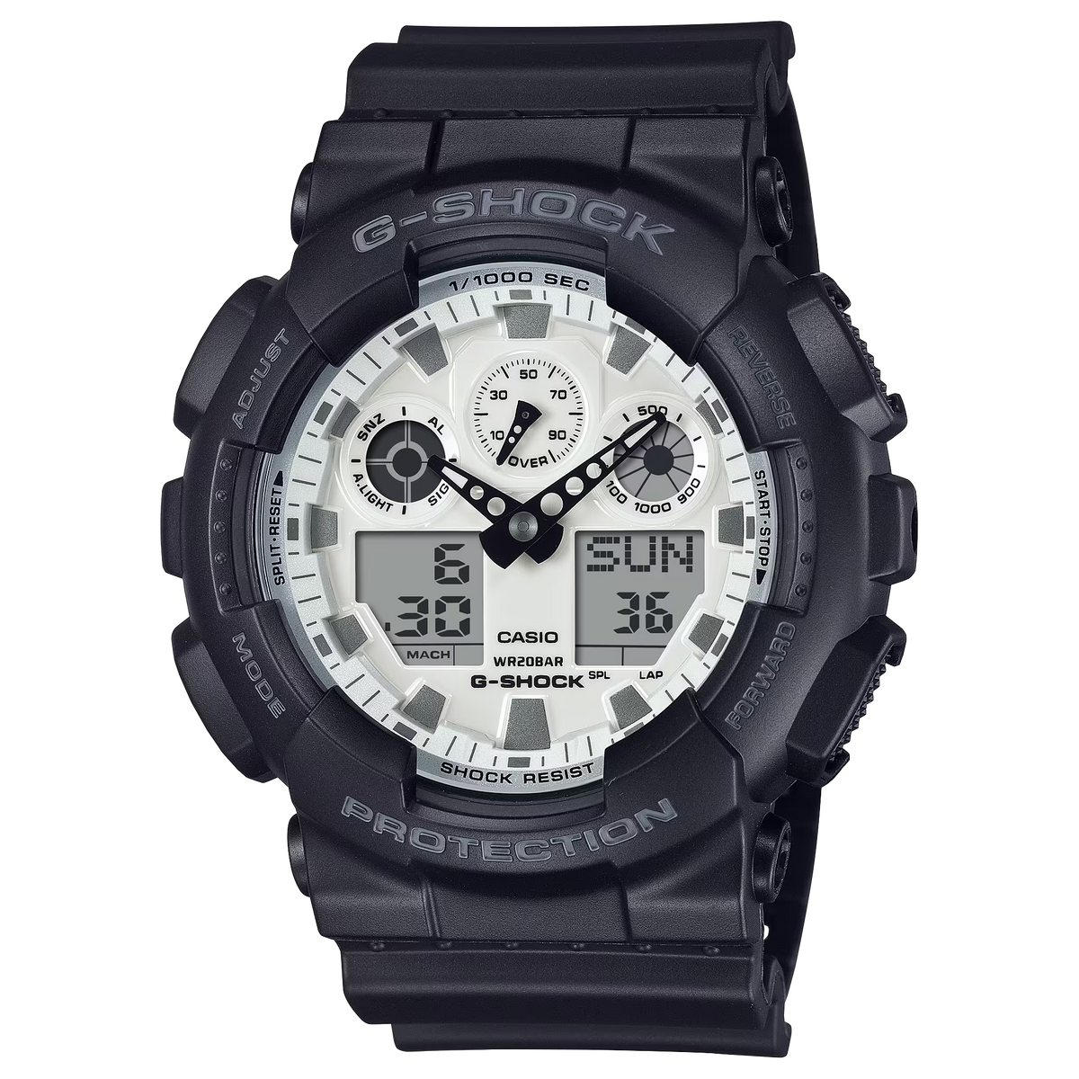 G-Shock Analog-Digital Men's Watch GA-100WD-1ADR